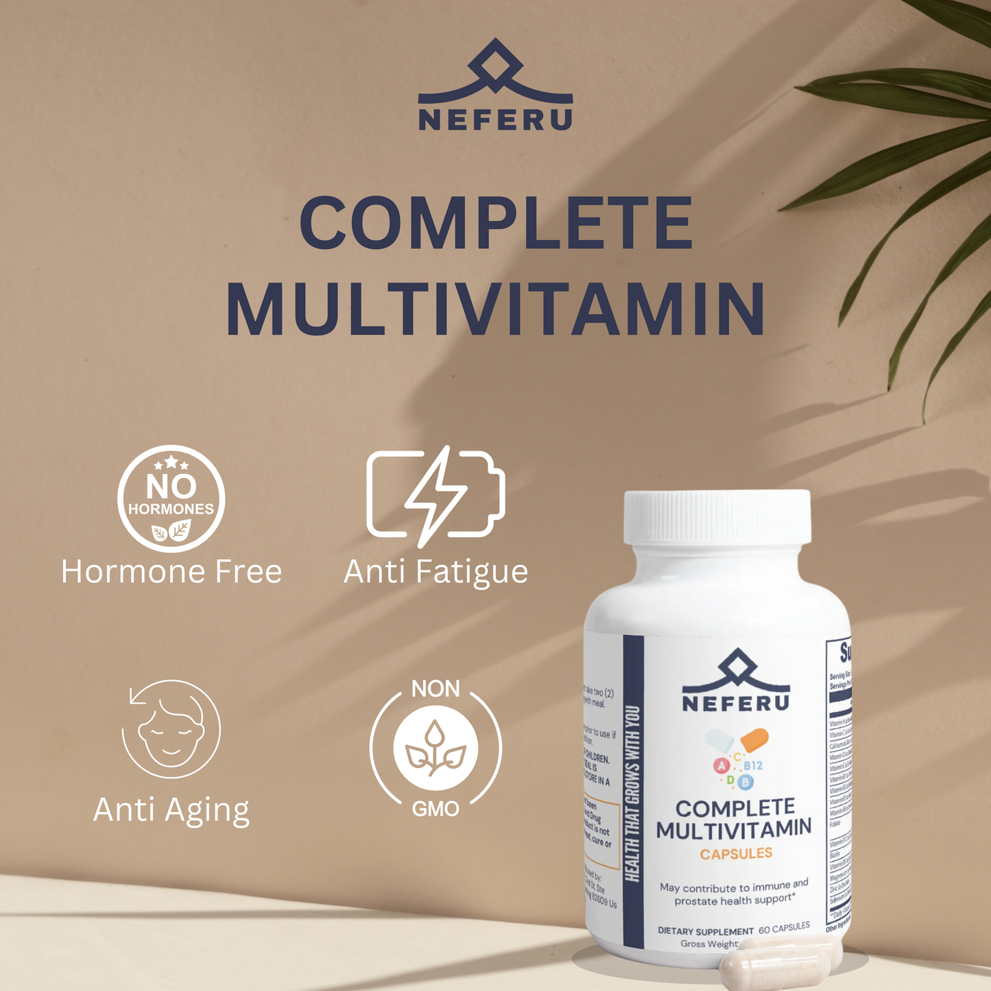 Neferu Complete Multivitamin – Total Wellness, Redefined