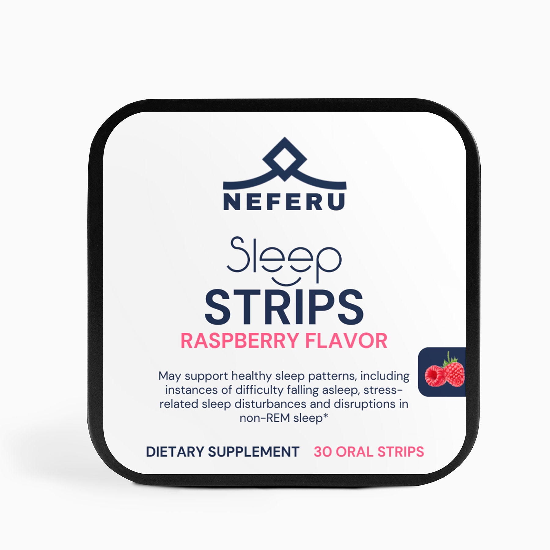 Neferu Sleep Strips - Flavor: Raspberry