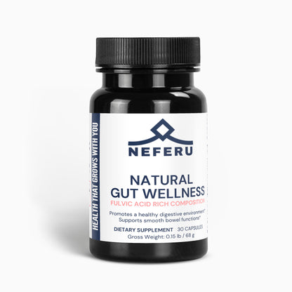 Natural Gut Wellness Capsules with Fulvic Acid - Neferu