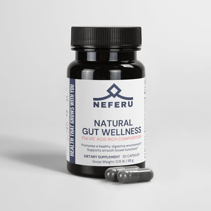 Natural Gut Wellness Capsules with Fulvic Acid - Neferu