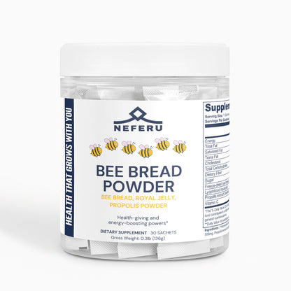 Neferu Bee Bread Powder – A Superfood Boost for Women’s Wellness