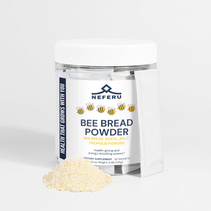 Neferu Bee Bread Powder – A Superfood Boost for Women’s Wellness