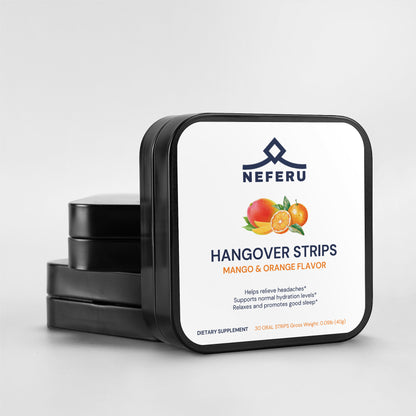 Neferu Hangover Strips – Ayurvedic-Inspired Support for Wellness