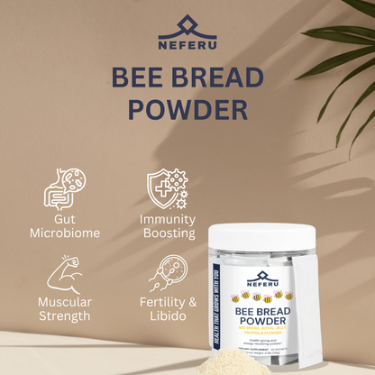 Neferu Bee Bread Powder – A Superfood Boost for Women’s Wellness