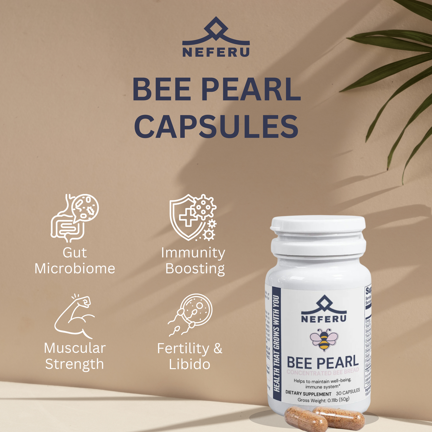 Neferu Bee Pearl – Nature’s Superblend for Women’s Wellness