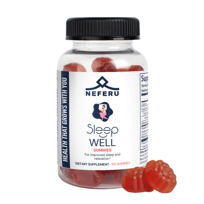 Sleep Well Gummies – Neferu - Promotes deep REM sleep for optimal recovery